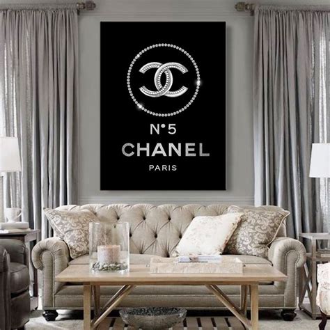 chanel wall art uk